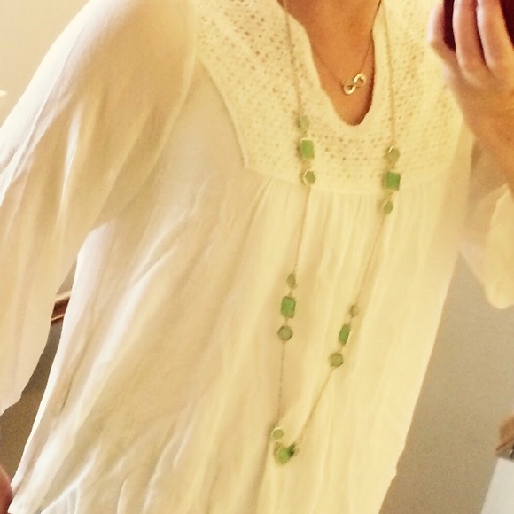 Collective Concepts - Bridgen Crochet Detail Top