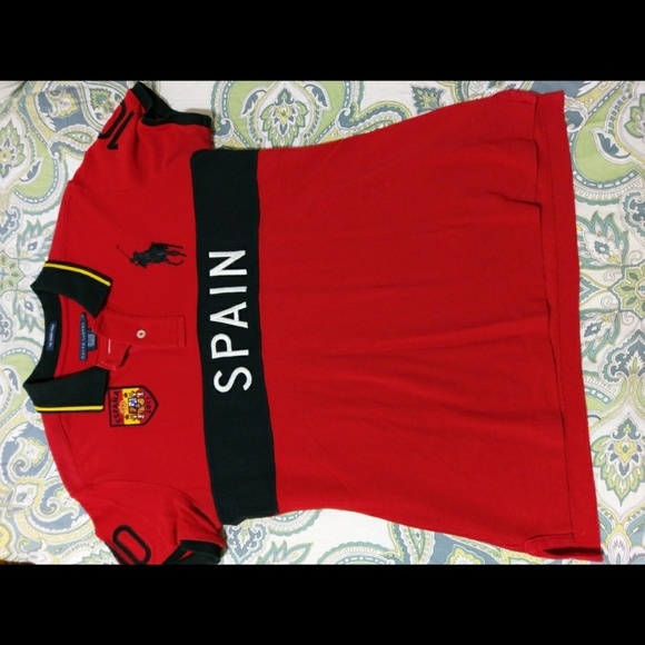 Exclusive 2011 Ralph Lauren Spain world cup Polo