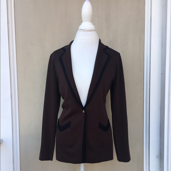 Brown n Black Blazer