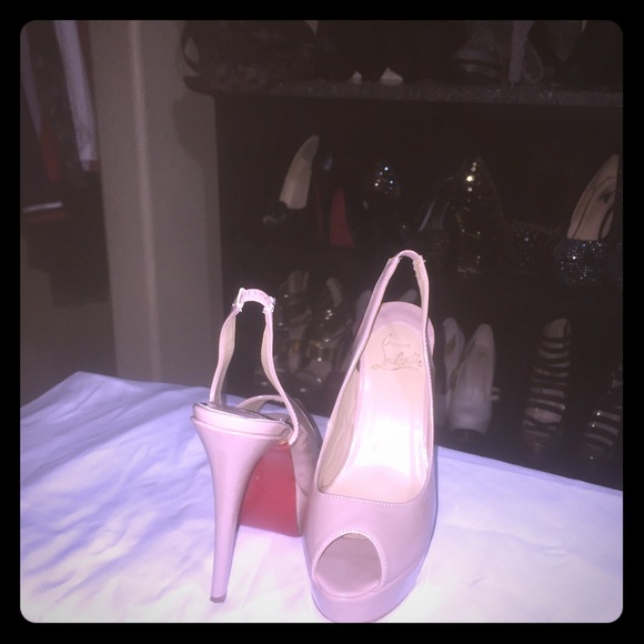 Red Bottom peep toe Heels
