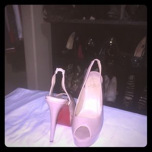 Red Bottom peep toe Heels