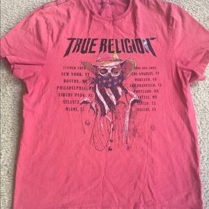 ❗TRUE RELIGION❗VINTAGE RED T-SHIRT