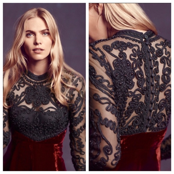 Free People ginger meadow fit & flare mini dress - Picture 2 of 4