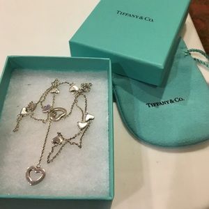 Authentic Tiffany & Co hearts necklace