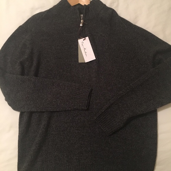 Men's Wool Zipper Sweater