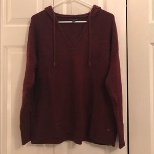 Maroon American Eagle Hoodie/Sweater