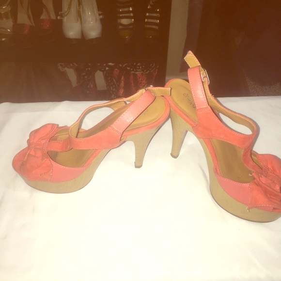 Orange Heels