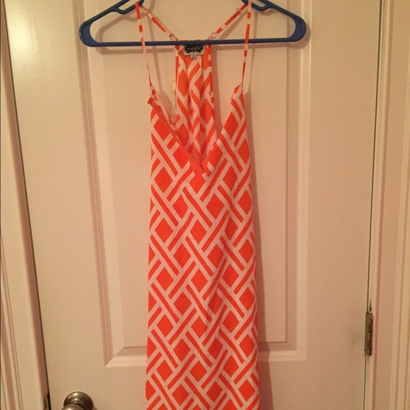 Orange dress