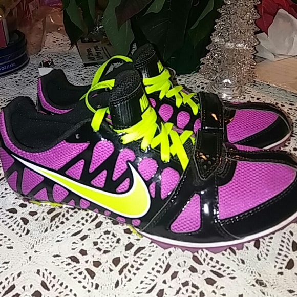 Nike Sprint Zoom Rival S Neon Yellow/Hot Pink 8