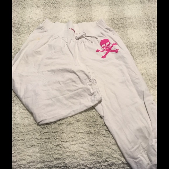 Skull Capri Sweat Pants sz 1X