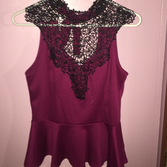 Classy maroon top