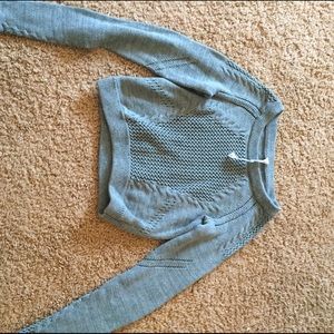 Lululemon green cropped sweater