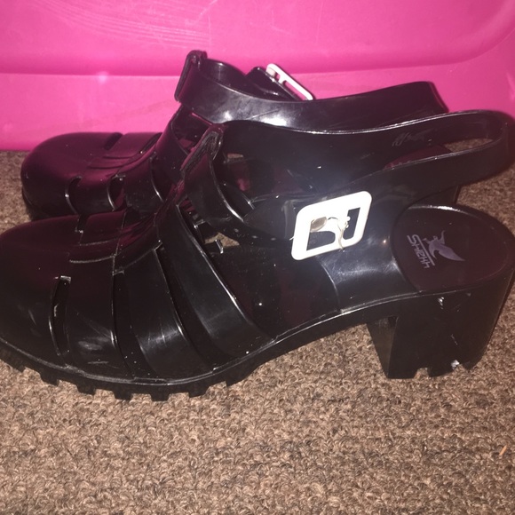 Jelly Sandals Heels 👠