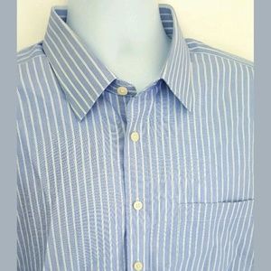CHARLES TYRWHITT London Cotton Blue Striped Shirt