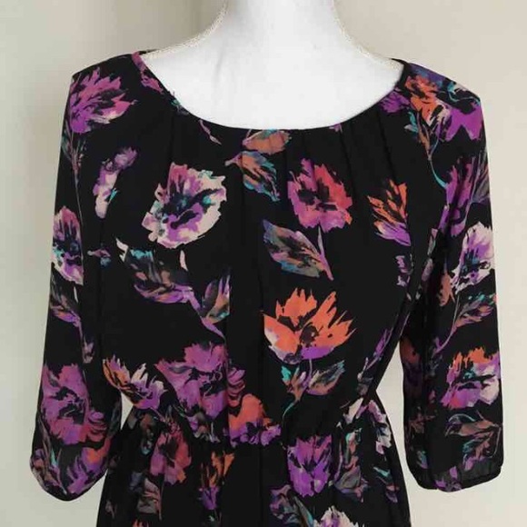 Floral Print Dress - Picture 2 of 2