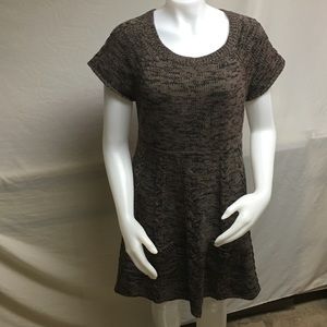 Women's Style&co. Size L brown sweater dress