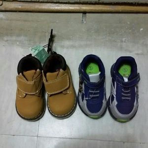 Infant shoes. $7 each. Or 13 for both.
