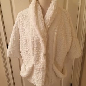 Winter white XS Jolt faux fur winter jacket