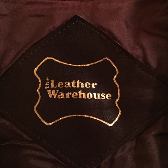 Authentic men's brown leather vest - Picture 4 of 4