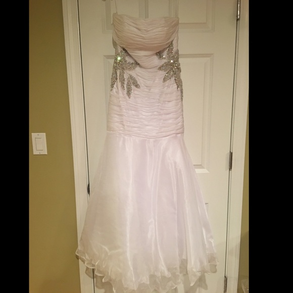 White Formal Gown