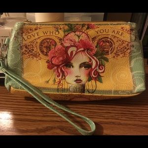 Papaya Art wristlet