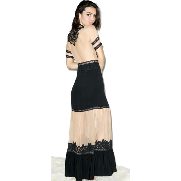 For Love & Lemons Carmine Maxi dress size XS - Picture 3 of 7