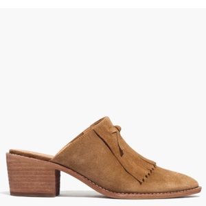 Madewell Dani Fringed Mule sz 8