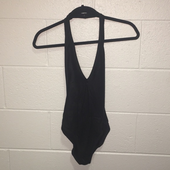 Black American Apparel bodysuit