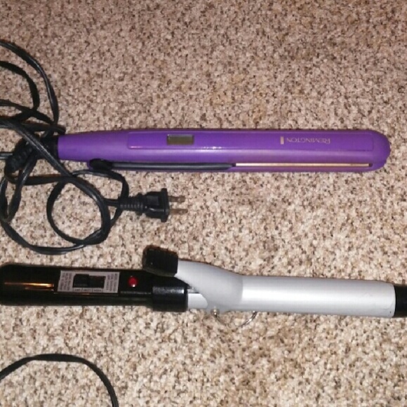 Flat iron and curling iron $11 each pick up only