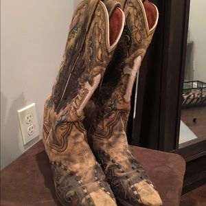 Dan Post Cross Cowgirl Boots