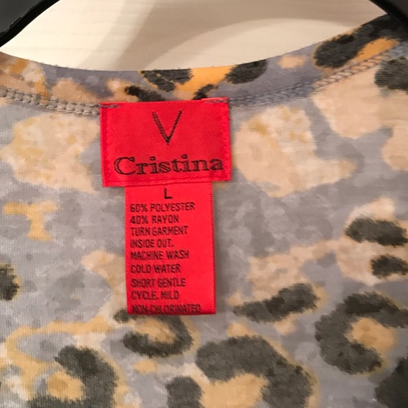 Leopard pullover top - Picture 4 of 4