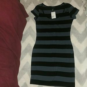 H&M simple stripped dress