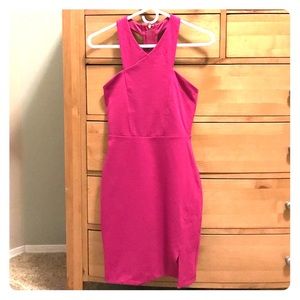 Pink Express bodycon dress, size 2