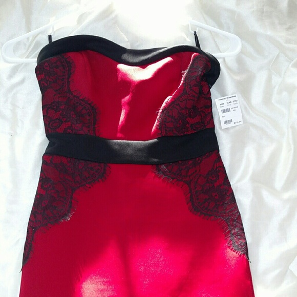 Strapless dress