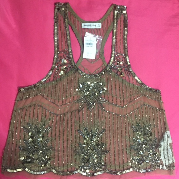 XS Sheer Easy Sequin Cami