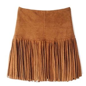 New! American Rag Faux Suede Skirt