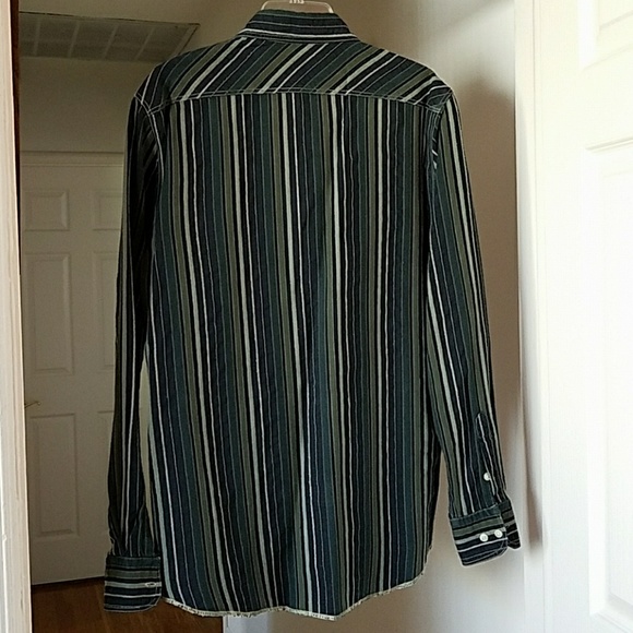 Arnold Zimmer Hollywood striped long sleeve shirt - Picture 3 of 4