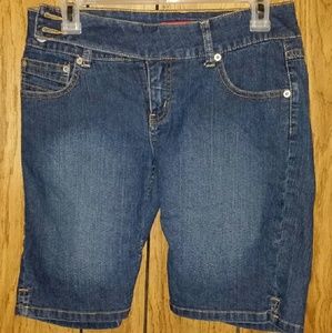 Jean long shorts
