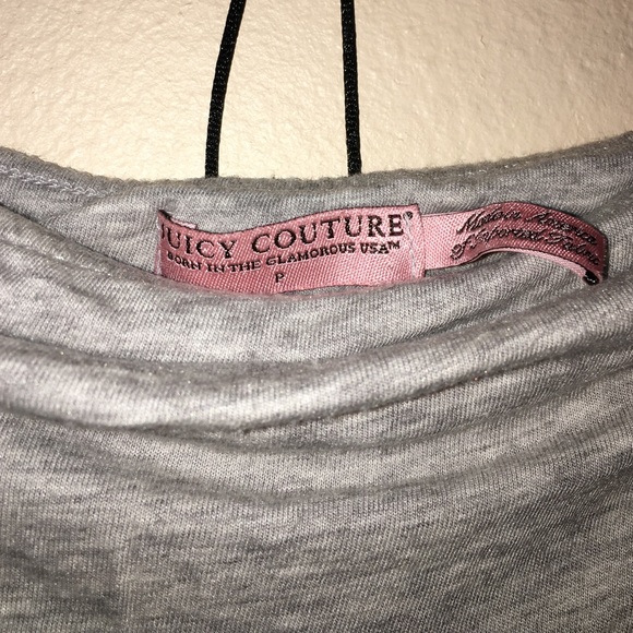 juicy couture flowy gray dress