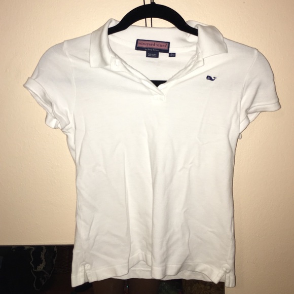 vineyard vines white polo