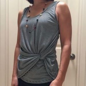 Pixley - Chanal Twisted Knot Knit Tank