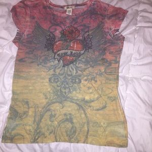 1955 vintage brand women's XL shirt multicolored