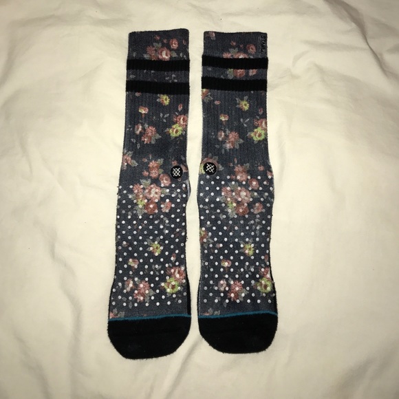 Stance Socks Floral Design