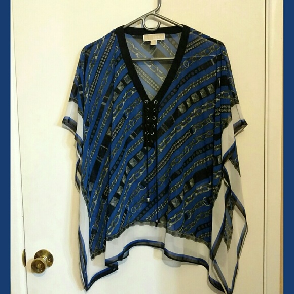 Chain Print Blouse
