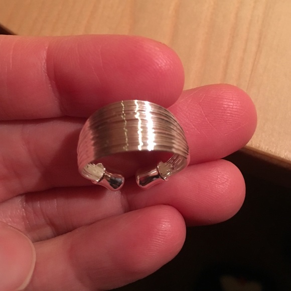 Silver Plated Ring.
