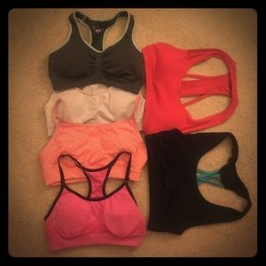 Sportbra's in different colors