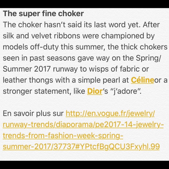 ⚜️Metal Bar Pendant Sequin Chocker Necklace⚜️ - Picture 4 of 4