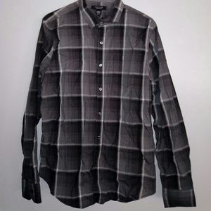 Mens dark gray NWT dress shirt