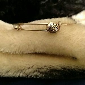 Alex and Ani lotus bracelet