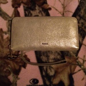 Fossil Emma RFID Large Zip Clutch